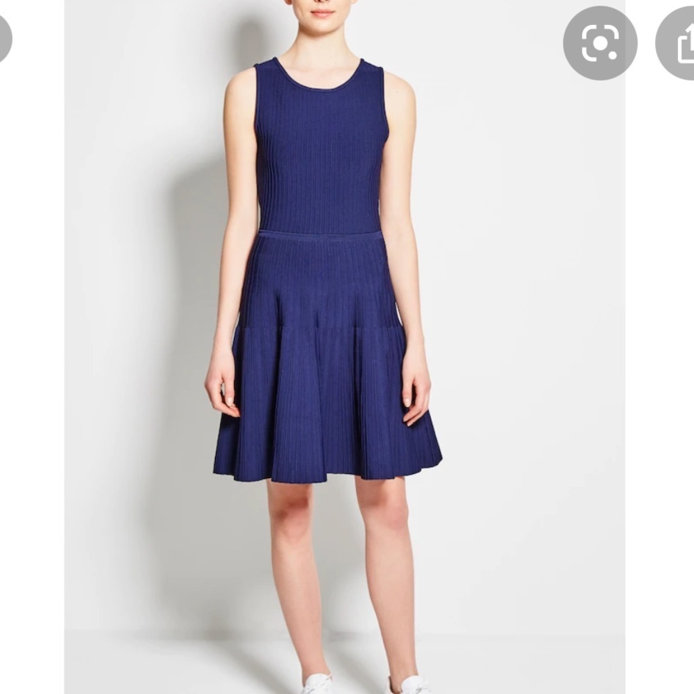 Pink Tartan | Navy Power Stretch Ballet Dress